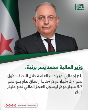 وزير المالية محمد يسر برنية: