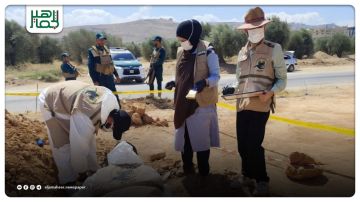 العثور على رفات بشرية على طريق أريحا إدلب العثور على رفات بشرية على طريق أريحا إدلب