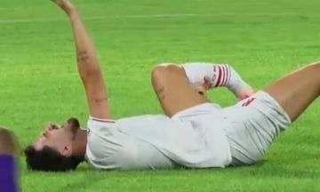 إصابة مروعة للاعب السوري سيمون أمين في الدوري العراقي.. وكسر يستدعي تدخلا جراحيا