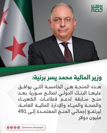 وزير المالية محمد يسر برنية وزير المالية محمد يسر برنية