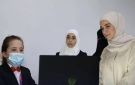 لطيفة الدروبي تزور معرض دمشق الدولي وتطلع على الابتكارات والحرف اليدوية