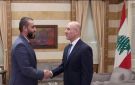 لبنان وسوريا يبحثان تعزيز التعاون الأمني ومكافحة التهريب