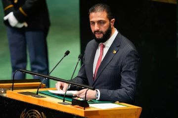 الرئيس الشرع يستعرض حزمة الإنجازات المحققة خلال عام بين خطابين في نيويورك الرئيس الشرع يستعرض حزمة الإنجازات المحققة خلال عام بين خطابين في نيويورك