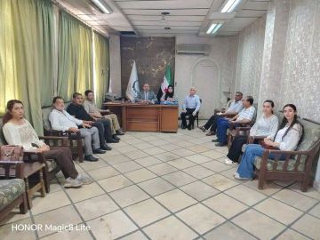 اتحاد عمال الحسكة يناقش مطالب العمال ويؤكد دعم التنظيم النقابي اتحاد عمال الحسكة يناقش مطالب العمال ويؤكد دعم التنظيم النقابي