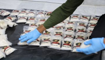 مكافحة المخدرات تحبط تهريب 310 آلاف حبة كبتاغون في حمص مكافحة المخدرات تحبط تهريب 310 آلاف حبة كبتاغون في حمص