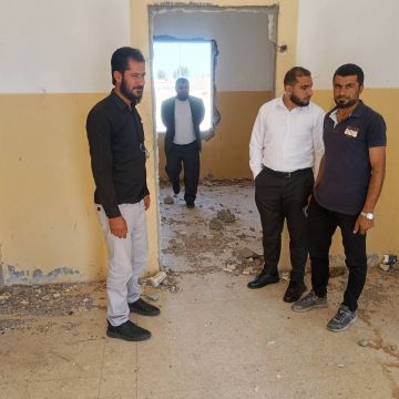 البدء بتأهيل مركز نفوس الصور لتخفيف عناء السفر عن الأهالي البدء بتأهيل مركز نفوس الصور لتخفيف عناء السفر عن الأهالي