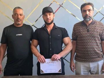 تكريم منتخب دير الزور لبناء الأجسام تكريم منتخب دير الزور لبناء الأجسام