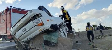 الدفاع المدني: تسجيل 3 حالات وفاة و39 اصابة بحرائق وحوادث سير بسوريا الدفاع المدني: تسجيل 3 حالات وفاة و39 اصابة بحرائق وحوادث سير بسوريا