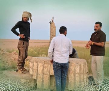 بدء تجربة بئر البوحردان تمهيدا لإطلاق مشروع واحة النخيل في بادية هجين بدء تجربة بئر البوحردان تمهيدا لإطلاق مشروع واحة النخيل في بادية هجين