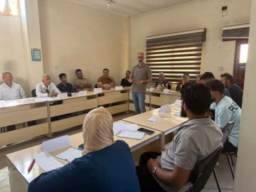 انطلاق أعمال التدريب اللوجستي وإدارة سلاسل الأمداد في الحسكة انطلاق أعمال التدريب اللوجستي وإدارة سلاسل الأمداد في الحسكة