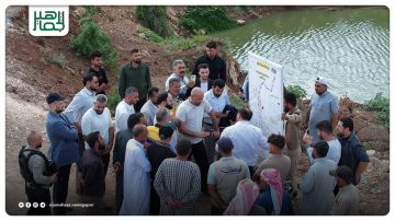 وزير الطوارئ ومحافظ حلب يتفقدان منطقة السيحة استعدادا لمخاطر الشتاء وزير الطوارئ ومحافظ حلب يتفقدان منطقة السيحة استعدادا لمخاطر الشتاء