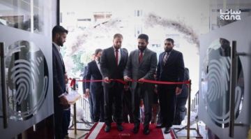 وزير الداخلية يفتتح دائرتي الأحوال المدنية الأولى والثانية في مدينة حماة وزير الداخلية يفتتح دائرتي الأحوال المدنية الأولى والثانية في مدينة حماة