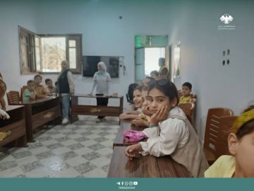 ورشة توعوية للأطفال حول مخاطر الغرق في البوكمال ورشة توعوية للأطفال حول مخاطر الغرق في البوكمال