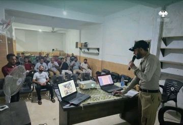 محاضرة في القورية حول مخاطر مصبات روافد الفرات محاضرة في القورية حول مخاطر مصبات روافد الفرات