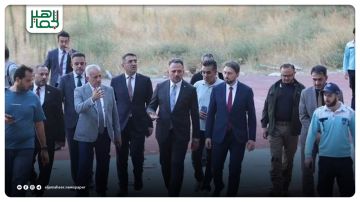 وفد رياضي تركي يزور مدينة الحمدانية الرياضية في حلب لتفقد المنشآت ومراحل التأهيل وفد رياضي تركي يزور مدينة الحمدانية الرياضية في حلب لتفقد المنشآت ومراحل التأهيل