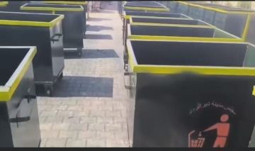 200 حاوية جديدة لتعزيز النظافة في دير الزور ضمن حملة بأيدينا نخليها أجمل 200 حاوية جديدة لتعزيز النظافة في دير الزور ضمن حملة بأيدينا نخليها أجمل