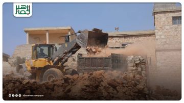 إزالة وترحيل 78 ألف متر مكعب من الأنقاض في حلب إزالة وترحيل 78 ألف متر مكعب من الأنقاض في حلب