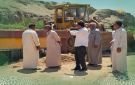 تفقد سير العمل في محطة مياه أبو الحسن بريف هجين