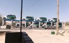 وصلت سيارات جديدة للأمن الداخلي وأمن الطرق إلى مدينة الشدادي في محافظة الحسكة