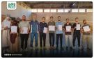 اختتام دورة تدريبية للحكام والمدربين في ريشة الطائرة بإدلب وتوزيع الشهادات على المشاركين
