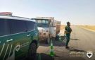 حضور فعال لأمن الطرق على طريق ديرالزور -دمشق