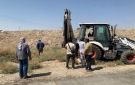 أعمال ميدانية لإصلاح أعطال شبكة المياه في القطاع الجنوبي من الحسكة
