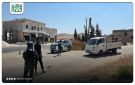 انتشار أمني واسع في منطقة سمعان الجنوبية تزامنا مع تفجير ذخائر غير منفجرة