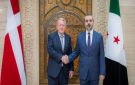 الشيباني يعقد مؤتمرا مشتركا مع نظيره الدنماركي بدمشق