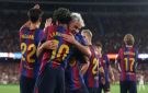 برشلونة حامل اللقب يستعرض بخماسية بيضاء على ملعب فالنسيا بالدوري الاسباني