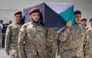 تشييع 11 عنصرا لوزارة الدفاع قضوا بانفجار مستودع أسلحة في عياش بدير الزور