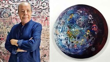 تشكلات اللامرئــي: الأرض كأثـر روحــي في التجربة التشكيلية للفنان سامي بن عامر   تشكلات اللامرئــي: الأرض كأثـر روحــي في التجربة التشكيلية للفنان سامي بن عامر