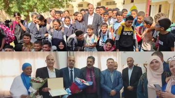 سليانة ..إعدادية حي النور تكرم القيم العام بمناسبة تقاعده