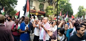 مسيرة وطنية تضامنا مع غزة: حمة الهمامي عن حزب العمال في الصفوف الأولى (فيديو)