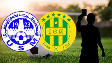 الفيفا يسلط عقوبة الإيقاف على حكم مواجهة الإتحاد المنستيري وشبيبة القبائل الجزائري الفيفا يسلط عقوبة الإيقاف على حكم مواجهة الإتحاد المنستيري وشبيبة القبائل الجزائري