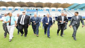 الصادق المورالي يزور المنشآت الرياضية بالمنستير ويدشن مشاريع جديدة الصادق المورالي يزور المنشآت الرياضية بالمنستير ويدشن مشاريع جديدة