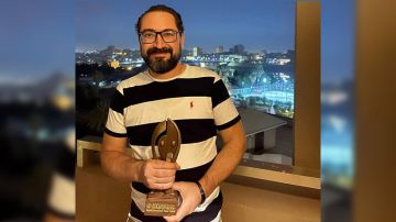 حمودة بن حسين أفضل ممثل في مهرجان بغداد الدولي للمسرح  حمودة بن حسين أفضل ممثل في مهرجان بغداد الدولي للمسرح