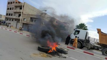 بنزرت الجنوبية: غلق الطريق للمطالبة بالماء