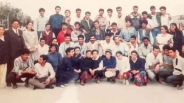 صورة وذكرى..المعهد الثانوي علي الزواوي بحاجب العيون... باكالوريا أداب سنة1988