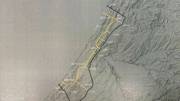 ترامب ينشر خريطة لخطوط الانسحاب الإسرائيلي من غزة