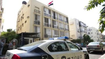 إطلاق نار على سيارة امام السفارة المصرية بتل أبيب إطلاق نار على سيارة امام السفارة المصرية بتل أبيب