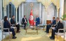 وزير الخارجية يستقبل المدير التنفيذي لمركز التميز الافريقي للأسواق الشاملة - tn