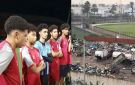 ملعب مغلق إلى أجل مجهول وخلفه مصب للفضلات ...... مأساة في بن عروس - tn