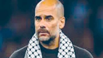 صرخة تضامن غوارديولا يحشد جماهير برشلونة لحضور مباراة فلسطين صرخة تضامن غوارديولا يحشد جماهير برشلونة لحضور مباراة فلسطين