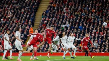 فوز صعب لليفربول على ريال مدريد