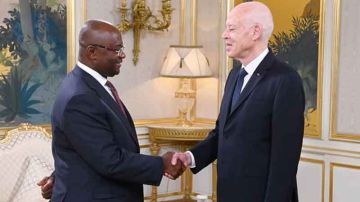 خلال لقائه برئيس Afreximbank .. .سعيد يؤكد استعداد تونس لتعزيز التعاون المالي الإفريقي خلال لقائه برئيس Afreximbank .. .سعيد يؤكد استعداد تونس لتعزيز التعاون المالي الإفريقي