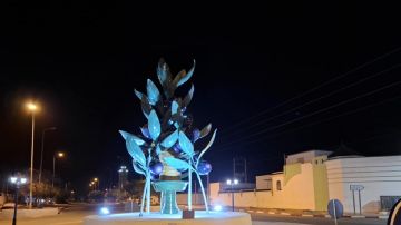 الغريبة تحتفل بالهوية المحلية: مجسم الزيتونة يزين قلب المدينة