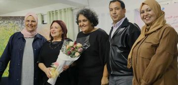 وفاء الطبوبي منآيام قرطاج المسرحية الى مسرح الادماجبأريانة