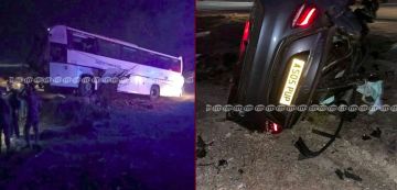 طريق مساكن القيروان: اصطدام حافلة نقل بالساحل بسيارة خفيفة يخلف وفيات و العديد من الجرحى طريق مساكن القيروان: اصطدام حافلة نقل بالساحل بسيارة خفيفة يخلف وفيات و العديد من الجرحى