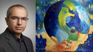 التجربــــــة البصريـــــة للتشكيلية ضحى علية ..غمرة الكون وسحر العوالـم