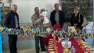 وادي مليز: حفل توديع للمربي عادل الورغي